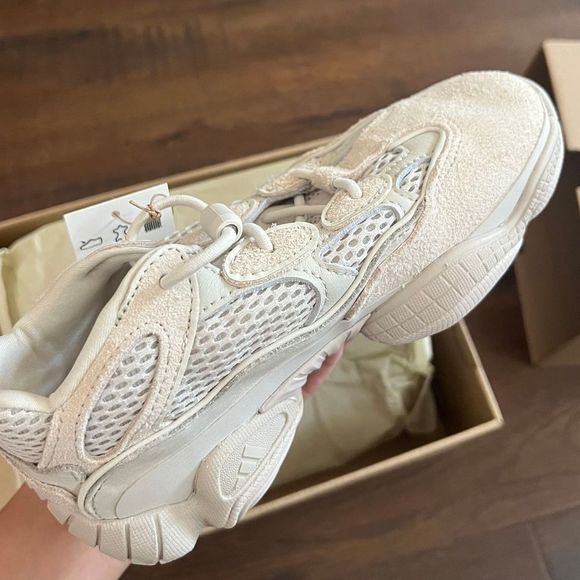 Yeezy 500 kids blush kid size 1Y - Picture 2 of 5